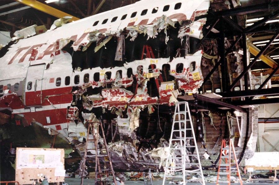 800 twa flight ny island