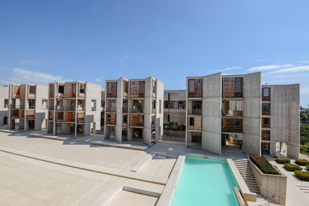 Went to the Salk Institute for Biological Studies in San Diego by