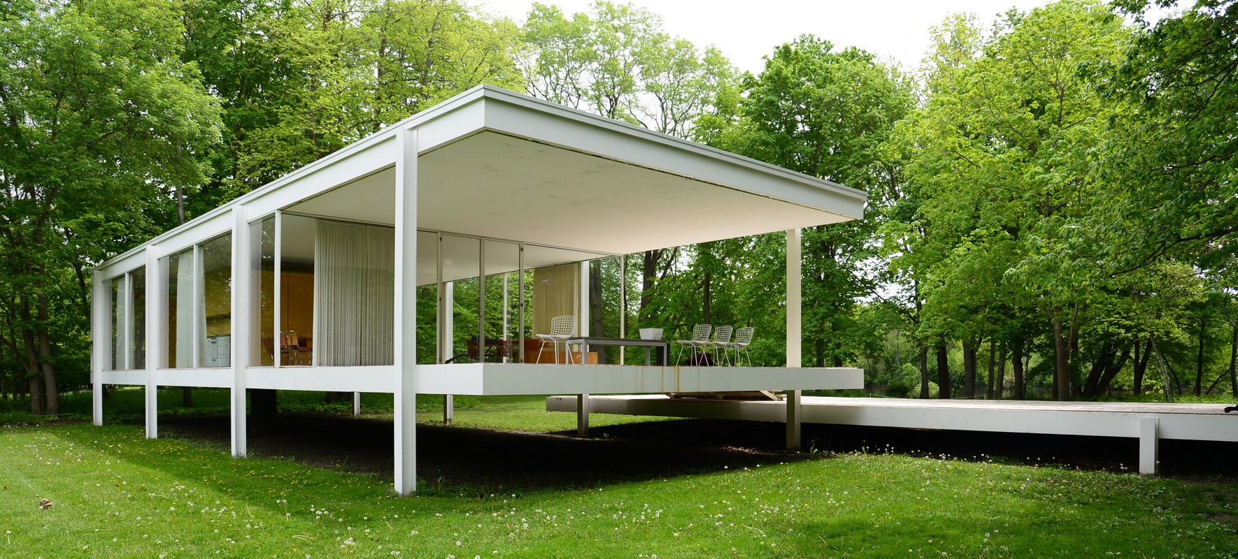 Farnsworth House Plano Il Wje