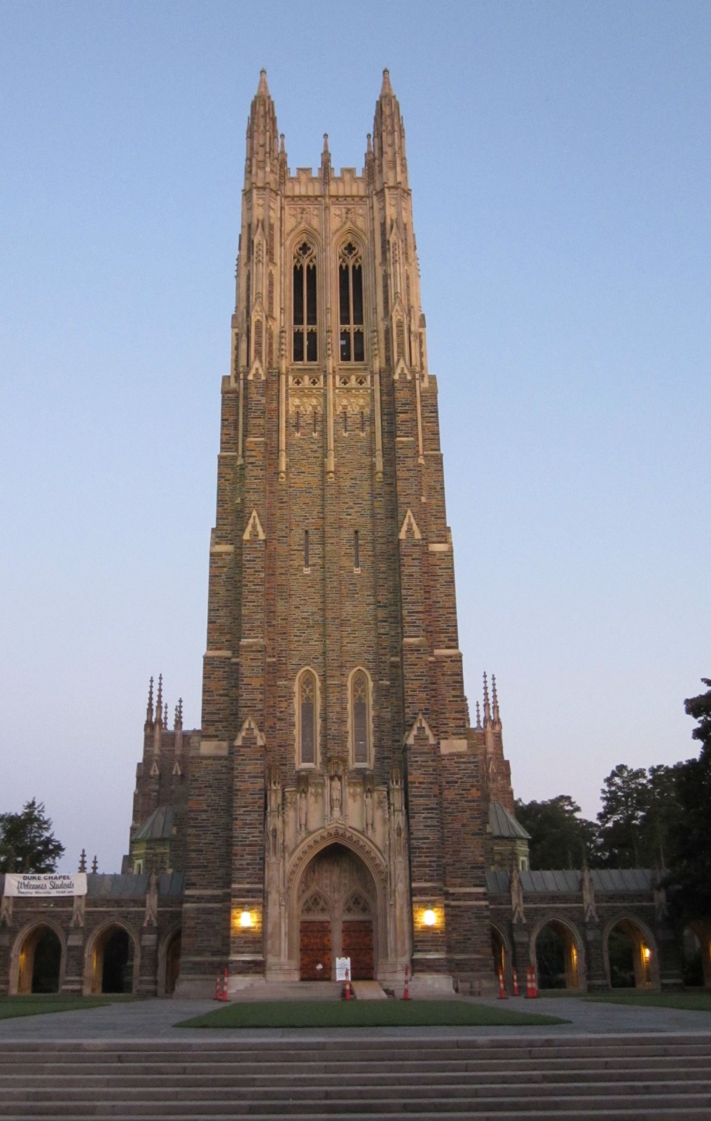 Duke University Chapel Durham  NC WJE