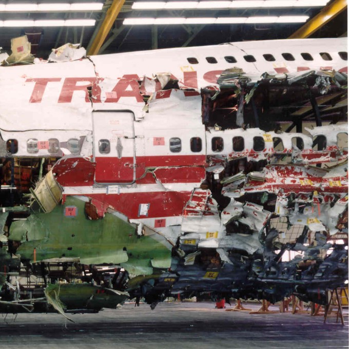 Reassembling TWA Flight 800